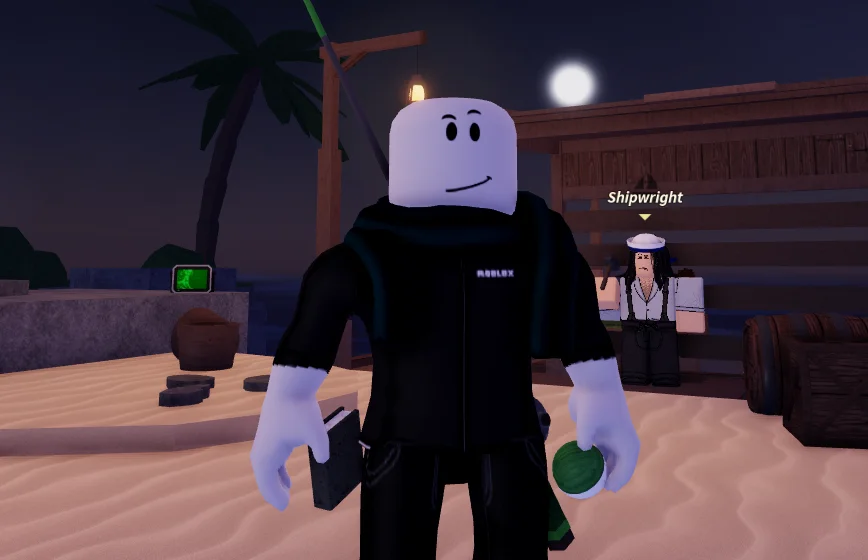 Стартовая локация в Roblox Fisch