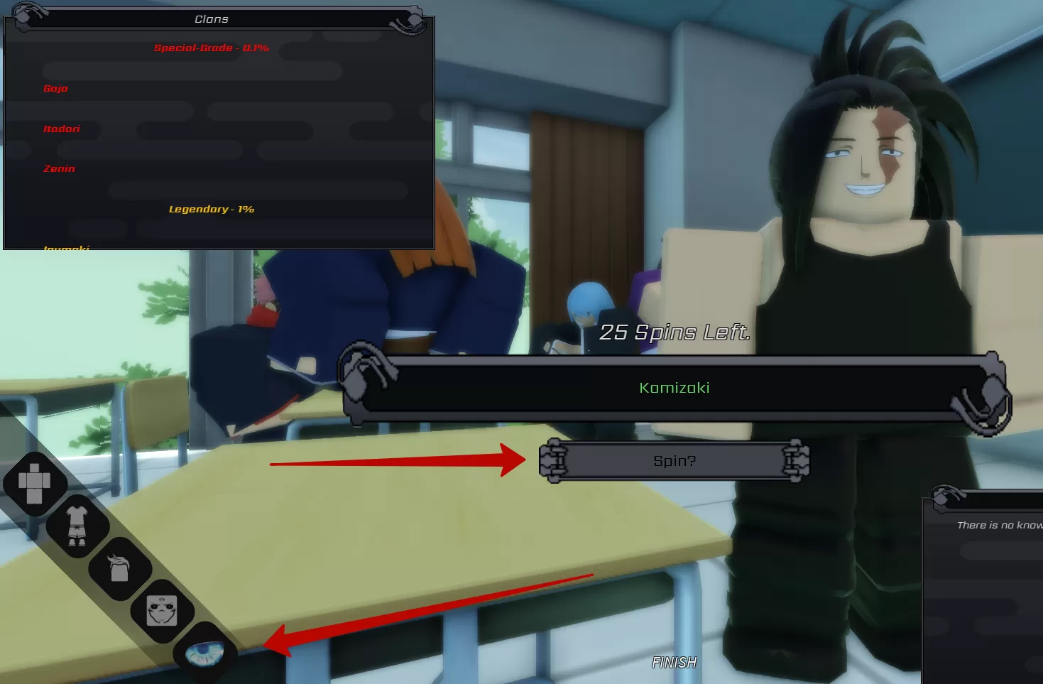 Спин кланов в Jujutsu Odyssey